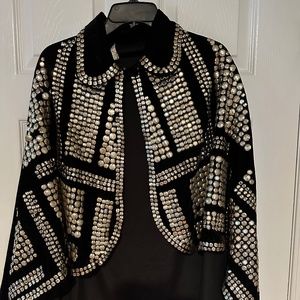 Free People Embellished Cape